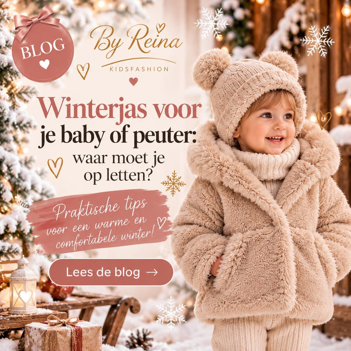 Winterjas voor je baby of peuter: waar moet je op letten?