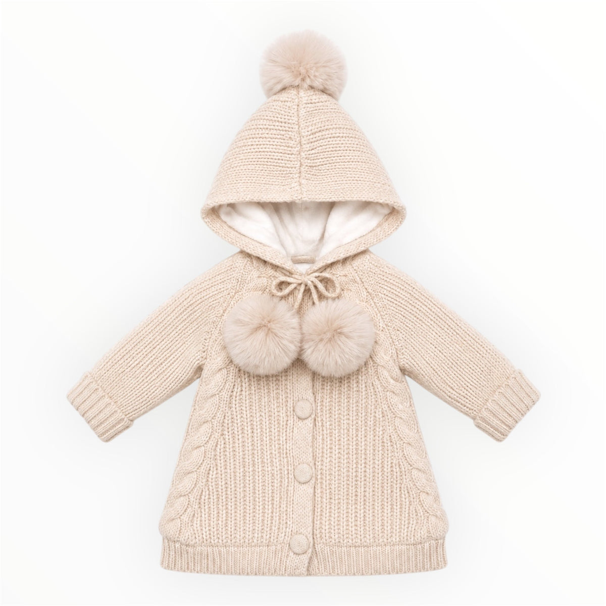 Gebreide babyvestjes en jasjes