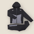 Jongens Joggingpak met Capuchon – Zwart Grijs