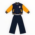 Meisjes College Trainingspak Navy & Oranje