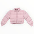 Meisjes Pufferjas Roze met Hartjesdetail