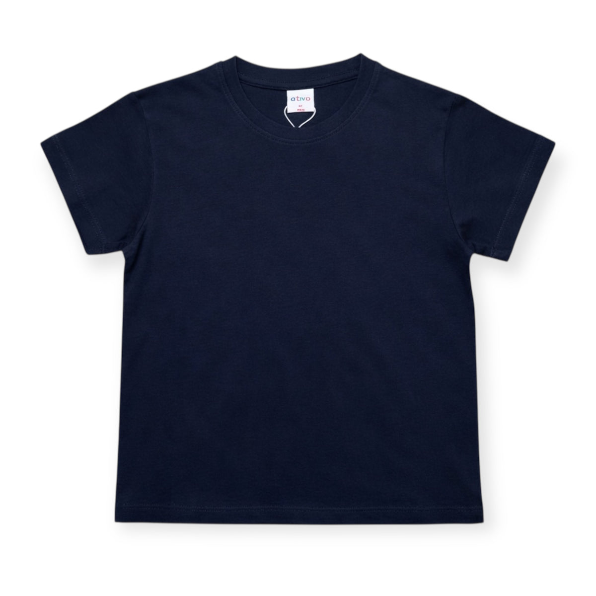 Jongens T-shirt Basic Korte Mouw – Donkerblauw