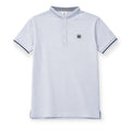 Lichtblauwe Jongens Polo Shirt – Kinder Polo met Knoopsluiting