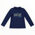 Meisjes Longsleeve Navy – Shine Like a Star