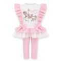 Meisjes Setje 2-delig Unicorn & Tule – Roze