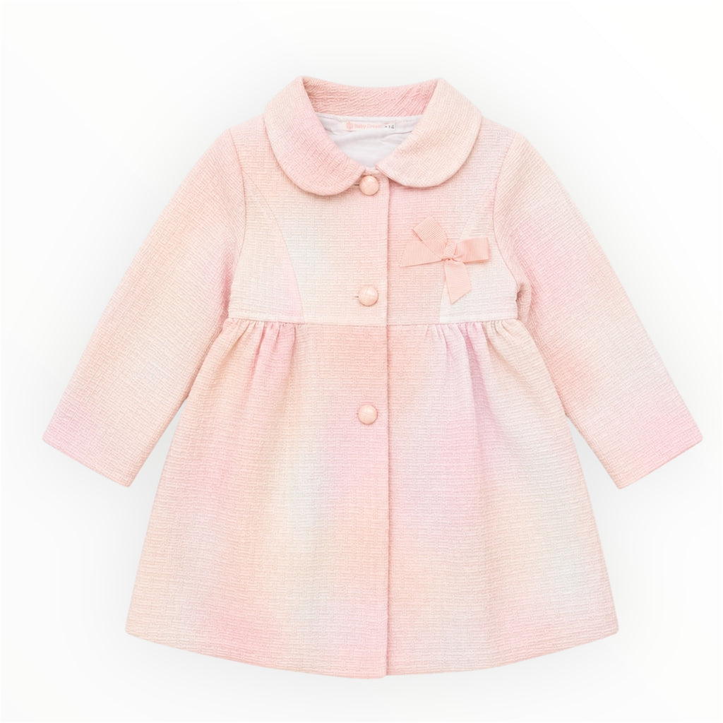 Baby Meisjes Setje Jas & Eenhoorn Jurk – Roze