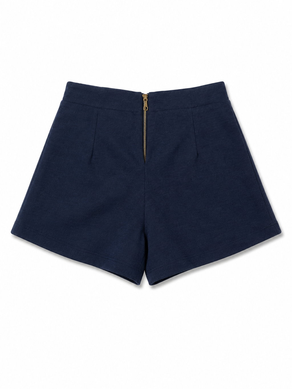 Meisjes Pantalon Short Donkerblauw met Gouden Knopen – foto 2