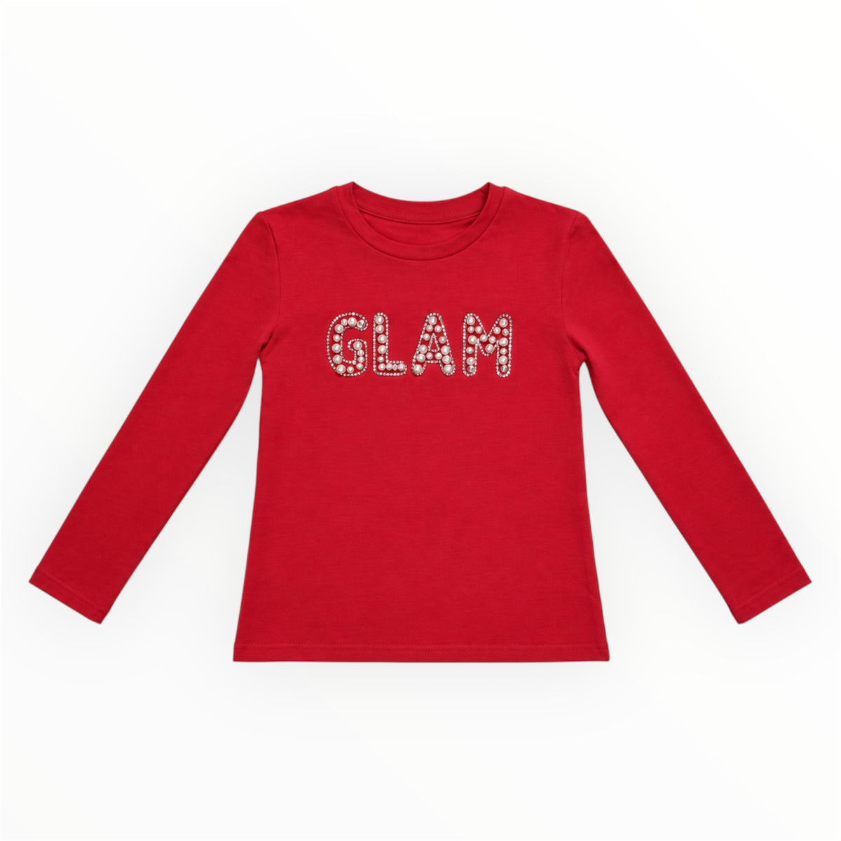 Meisjes Longsleeve Rood – GLAM