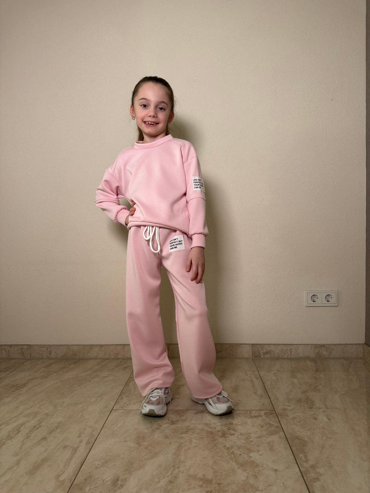 Meisjes Comfy Setje – Roze