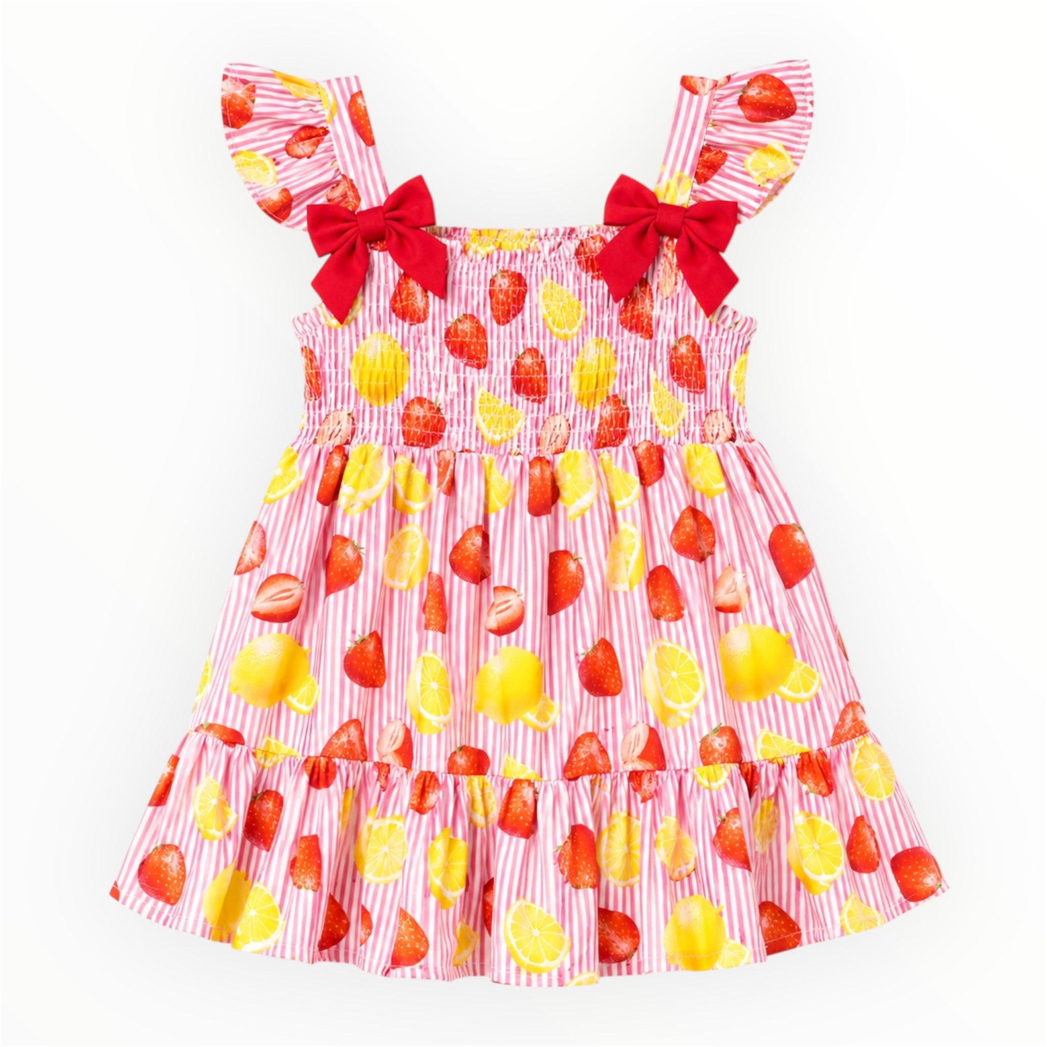 Baby Meisjes Zomer Set Aardbei & Citroen